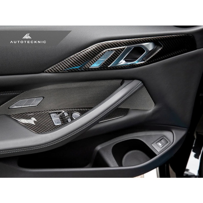 AutoTecknic G82 M4 Dry Carbon Window Switch Panel Trim Set