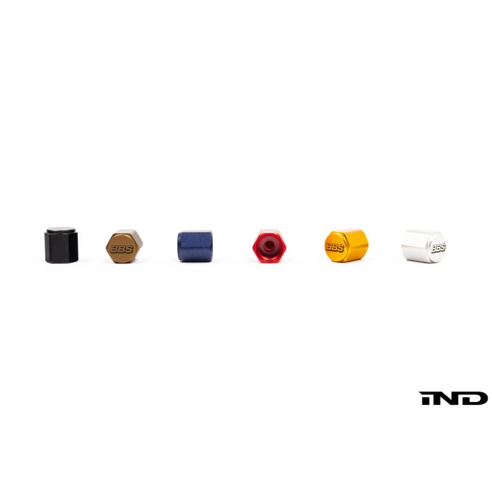 BBS Metal Valve Stem Cap Set