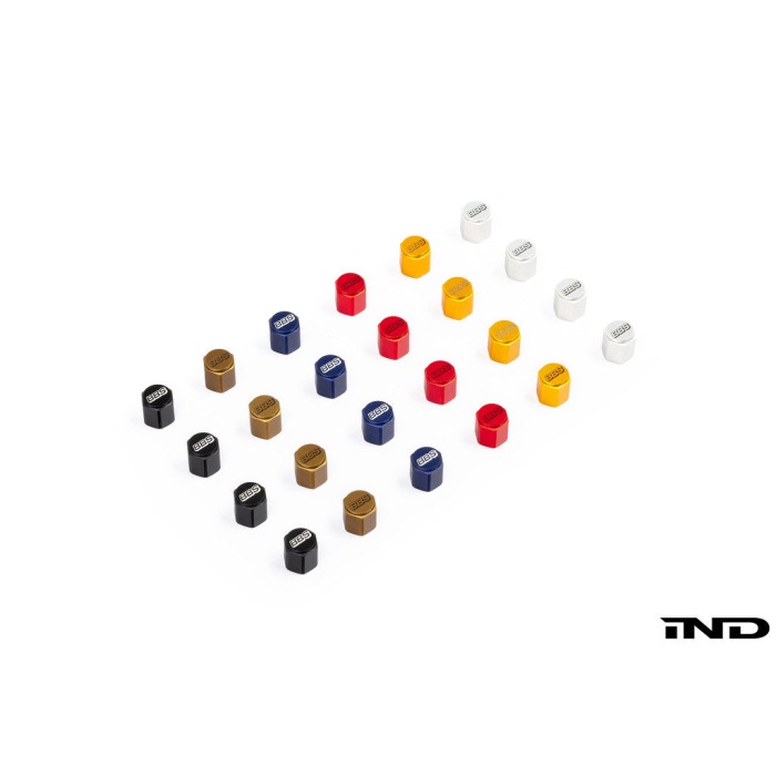 BBS Metal Valve Stem Cap Set