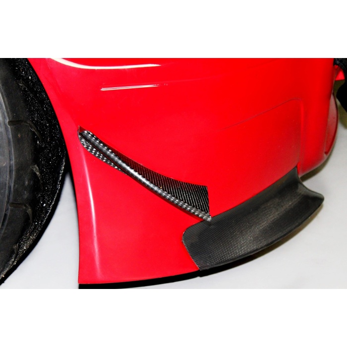 Karbonius E46 M3 Carbon Front Bumper Canard Set