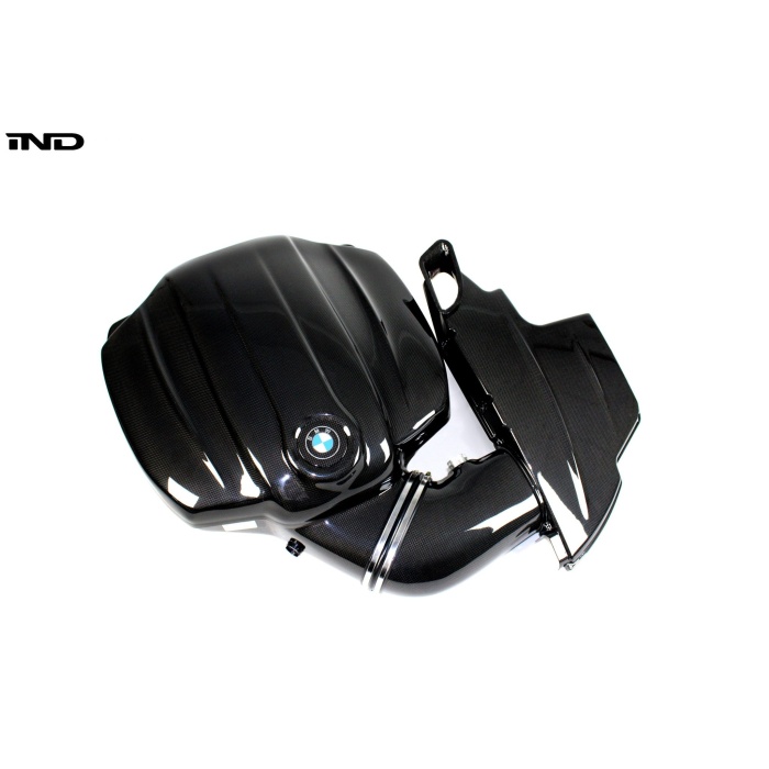 Karbonius E9X M3 (S65) Carbon Inlet Plenum and Intake System - Roundel Style