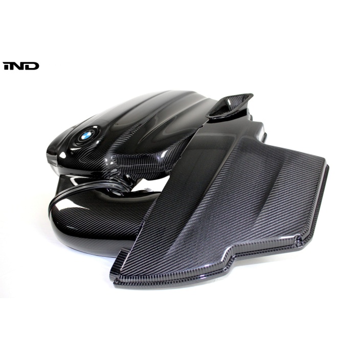 Karbonius E9X M3 (S65) Carbon Inlet Plenum and Intake System - Roundel Style