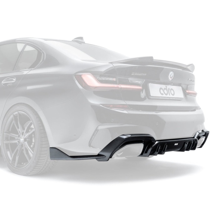 ADRO G20 M340i Pre-LCI Carbon Rear Diffuser Set