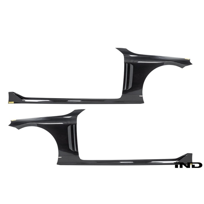 Vorsteiner G87 M2 Dry Carbon Aero Vented Fender with Side Skirt Set