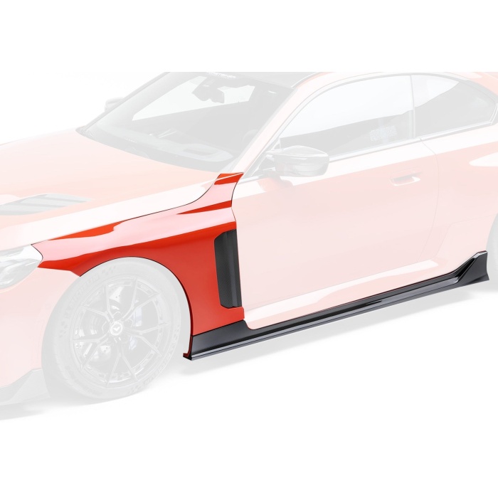 Vorsteiner G87 M2 Dry Carbon Aero Vented Fender with Side Skirt Set