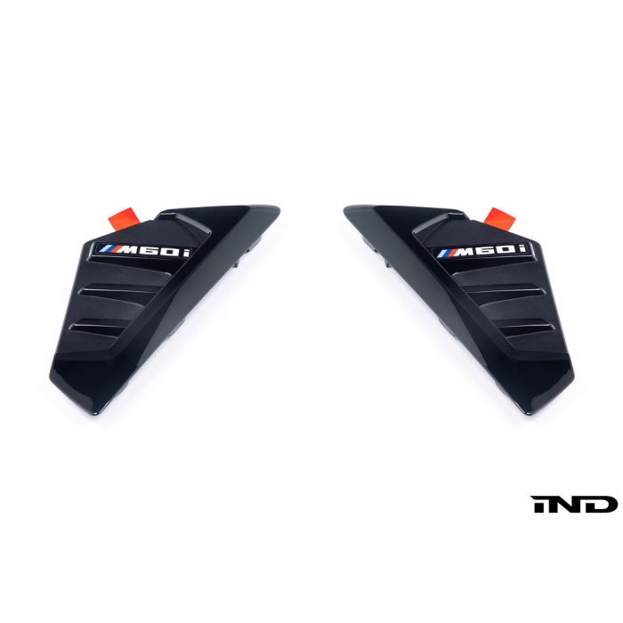 BMW G05 X5 M60i Shadowline Side Air Vent Trim Set