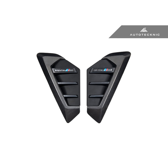 AutoTecknic F95 X5M LCI Dry Carbon Side Vent Set