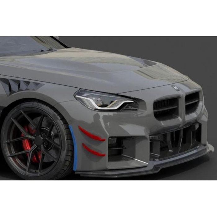 Alpha-N G87 M2 Carbon Bumper Canard Set