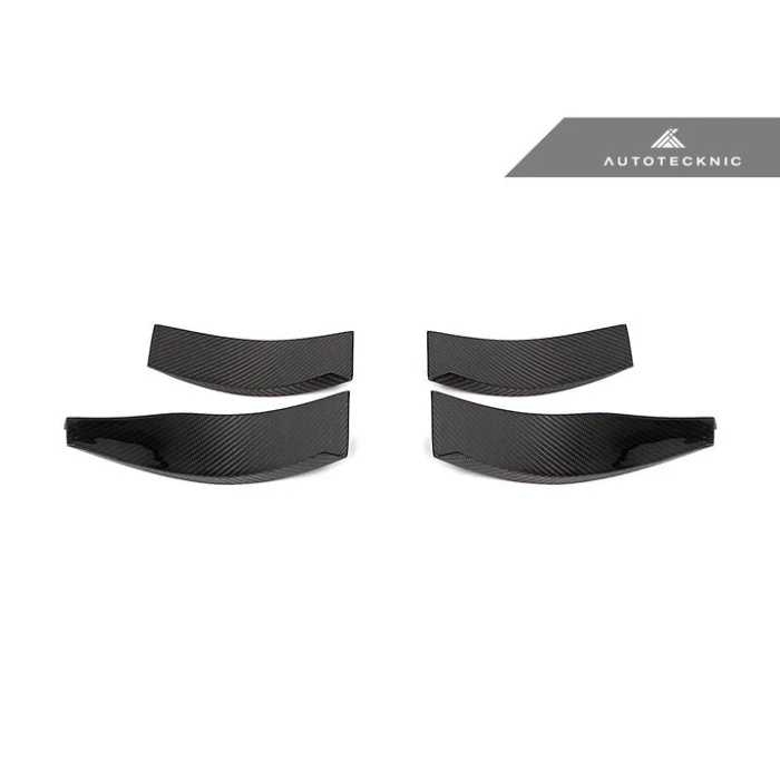 AutoTecknic G8X M3 / M4 Dry Carbon GT4 Bumper Canard Set