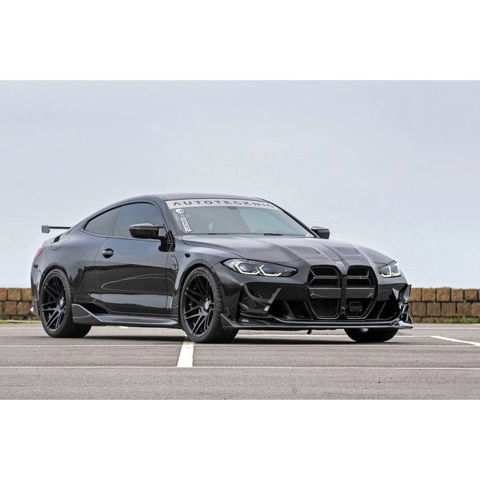 AutoTecknic G8X M3 / M4 Dry Carbon GT4 Bumper Canard Set