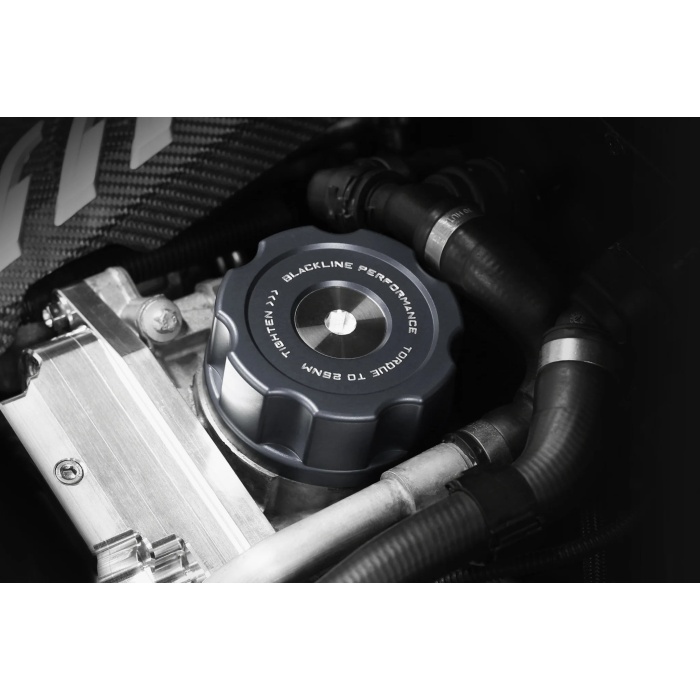 Goldenwrench Blackline Performance BMW M Car F-Chassis Oil Filter Housing Cap