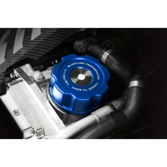 Goldenwrench Blackline Performance BMW M Car F-Chassis Oil Filter Housing Cap