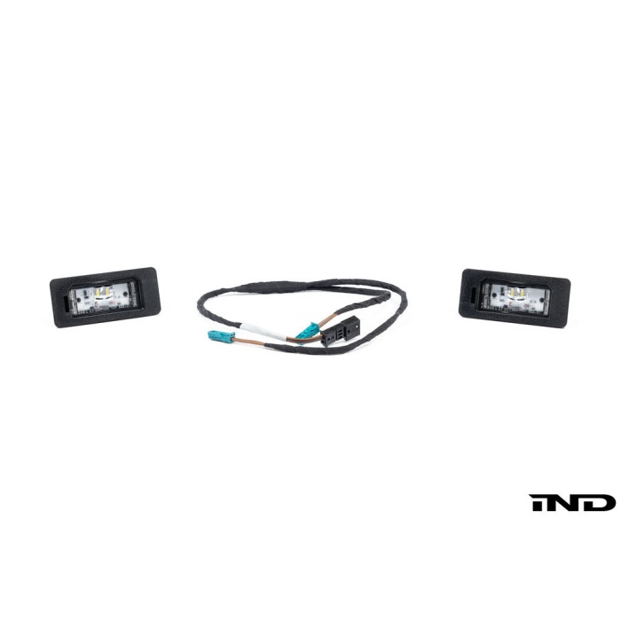 Burkhart Engineering x BMW E46 M3 CSL Trunk LED License Plate Light and Harness Kit