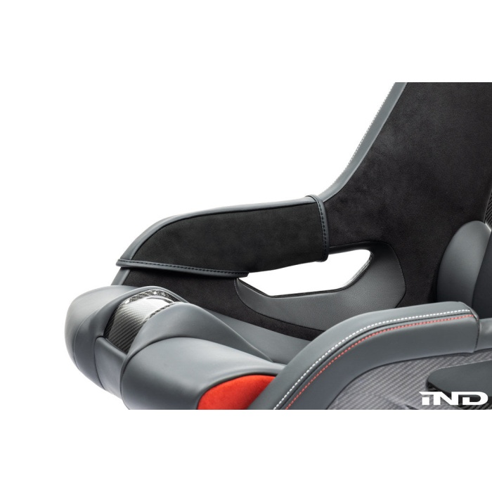 IND G82 M4 CSL Carbon Full Bucket Seat Bolster Protector Set