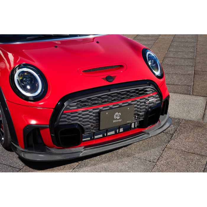 3D Design Mini F56 JCW LCI Carbon Front Lip