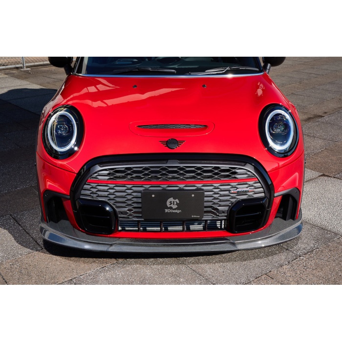 3D Design Mini F56 JCW LCI Carbon Front Lip