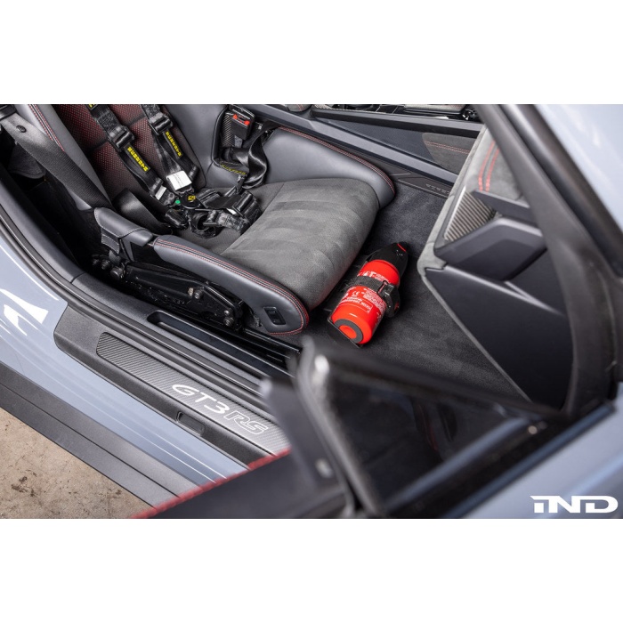OEMExtinguishers Porsche 991 / 992 / 918 OEM Fire Extinguisher Kit - Lightweight Bucket Seats
