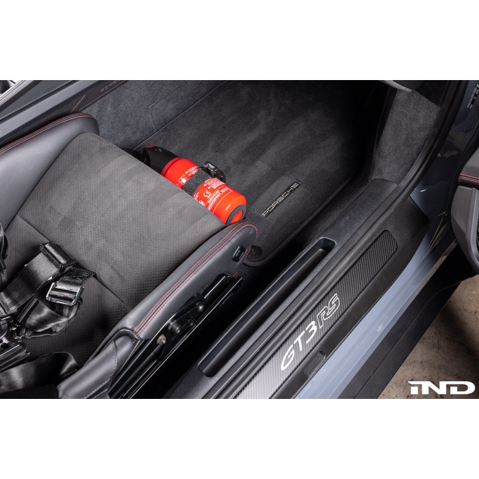 OEMExtinguishers Porsche 991 / 992 / 918 OEM Fire Extinguisher Kit - Lightweight Bucket Seats