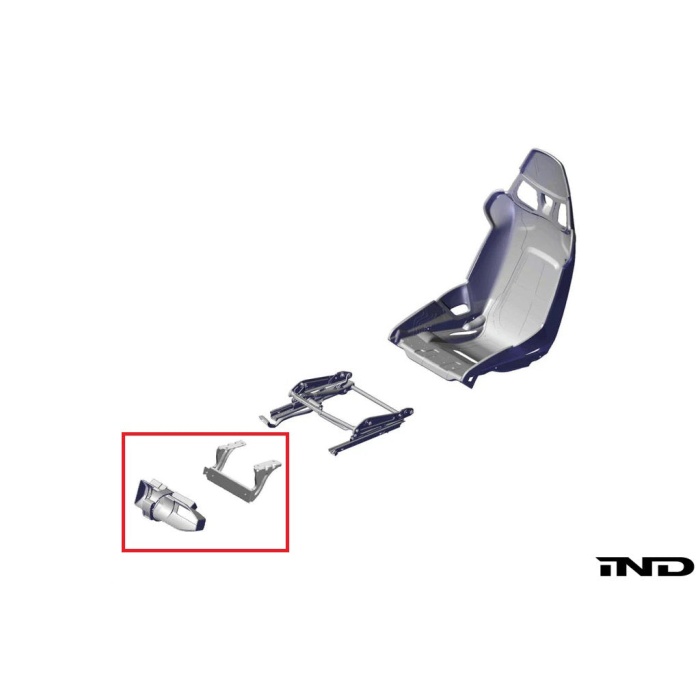 OEMExtinguishers Porsche 991 / 992 / 918 OEM Fire Extinguisher Kit - Lightweight Bucket Seats