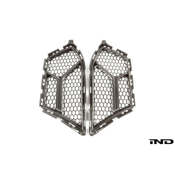 AutoTecknic G8X M3 / M4 Dry Carbon Corsa Front Bumper Lower Vent Set