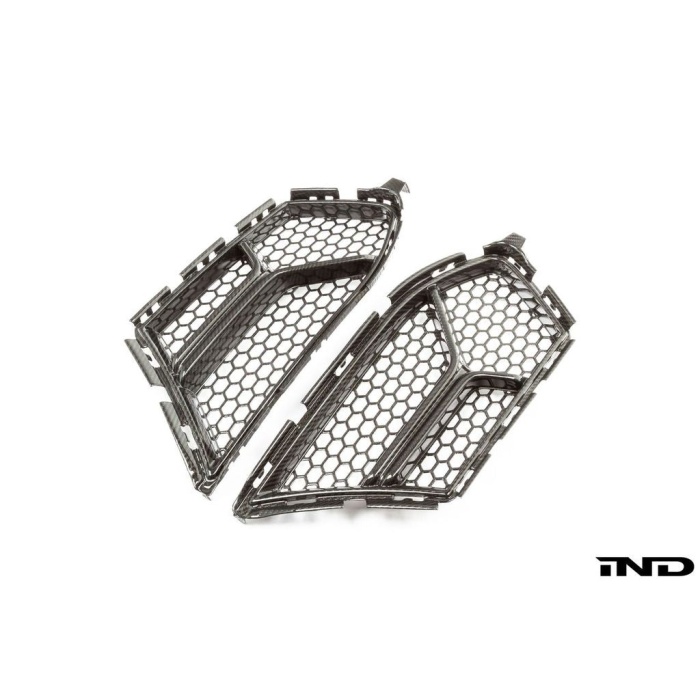 AutoTecknic G8X M3 / M4 Dry Carbon Corsa Front Bumper Lower Vent Set