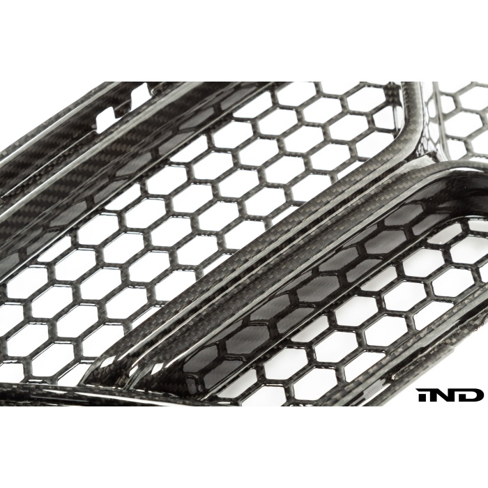 AutoTecknic G8X M3 / M4 Dry Carbon Corsa Front Bumper Lower Vent Set