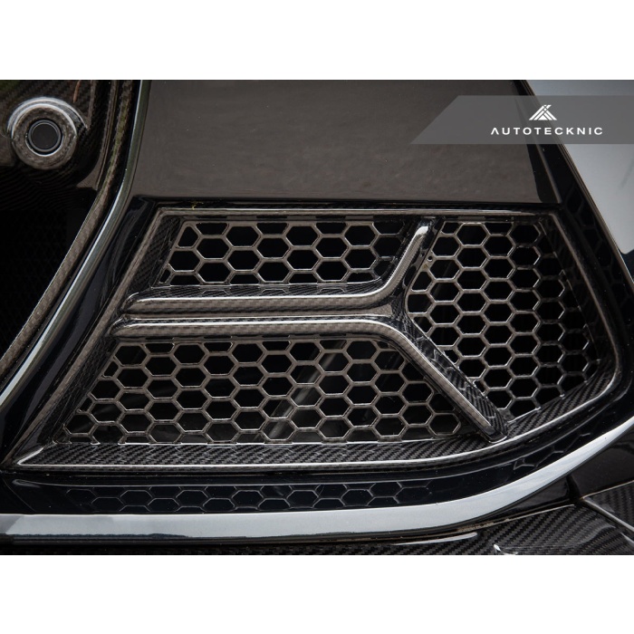 AutoTecknic G8X M3 / M4 Dry Carbon Corsa Front Bumper Lower Vent Set