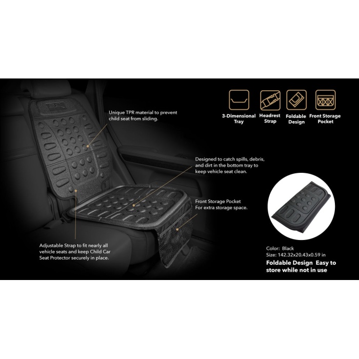 3D MAXpider Child Car Seat Protector