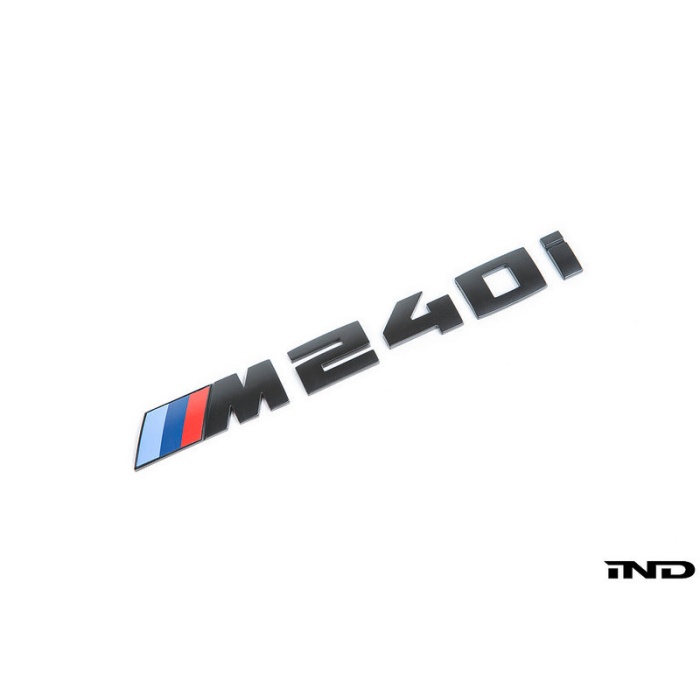 BMW G42 M240i Trunk Emblem - Gloss Black