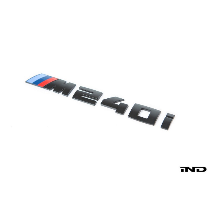 BMW G42 M240i Trunk Emblem - Gloss Black