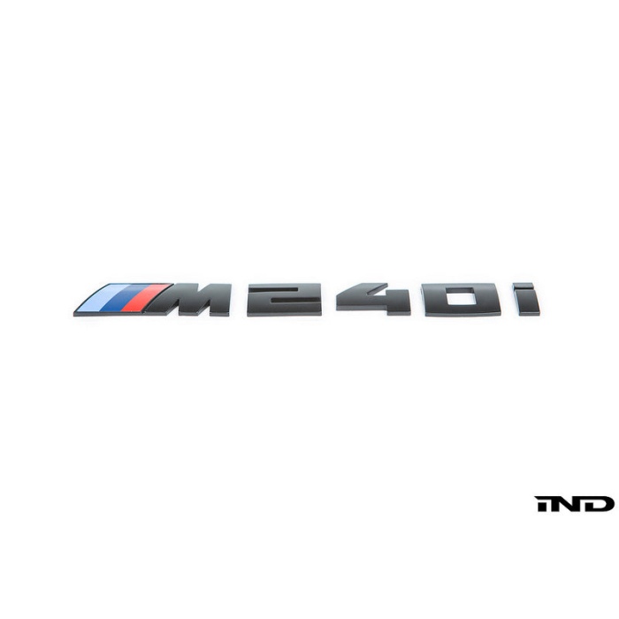 BMW G42 M240i Trunk Emblem - Gloss Black