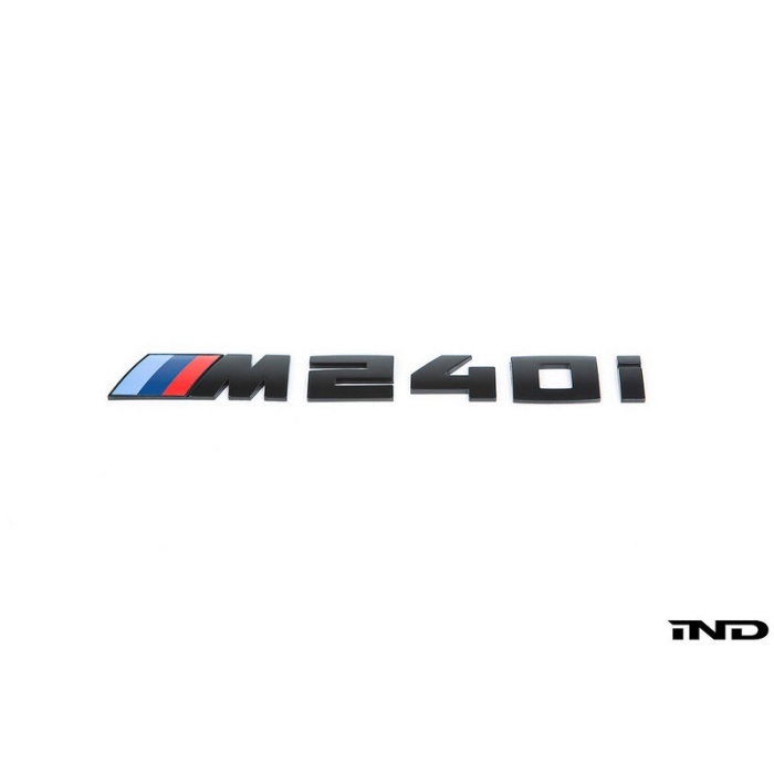 BMW G42 M240i Trunk Emblem - Gloss Black