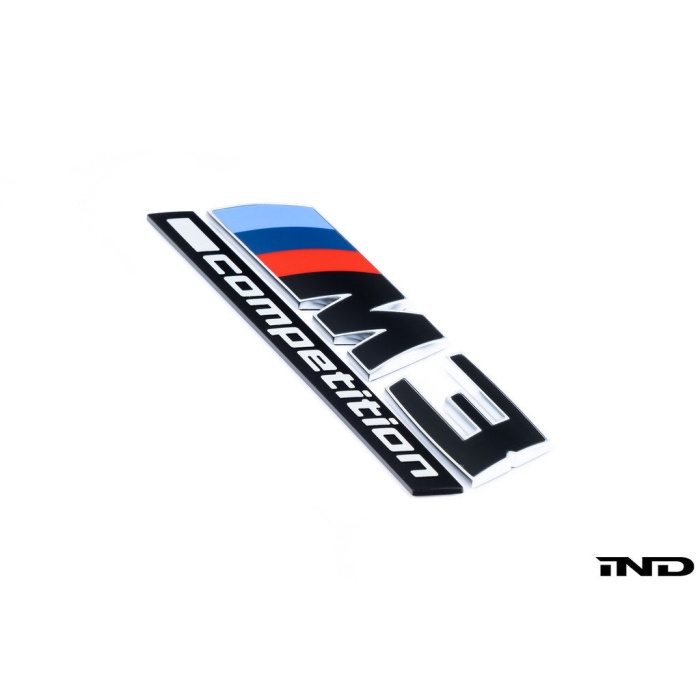BMW G80 M3 LCI Competition Black Trunk Emblem