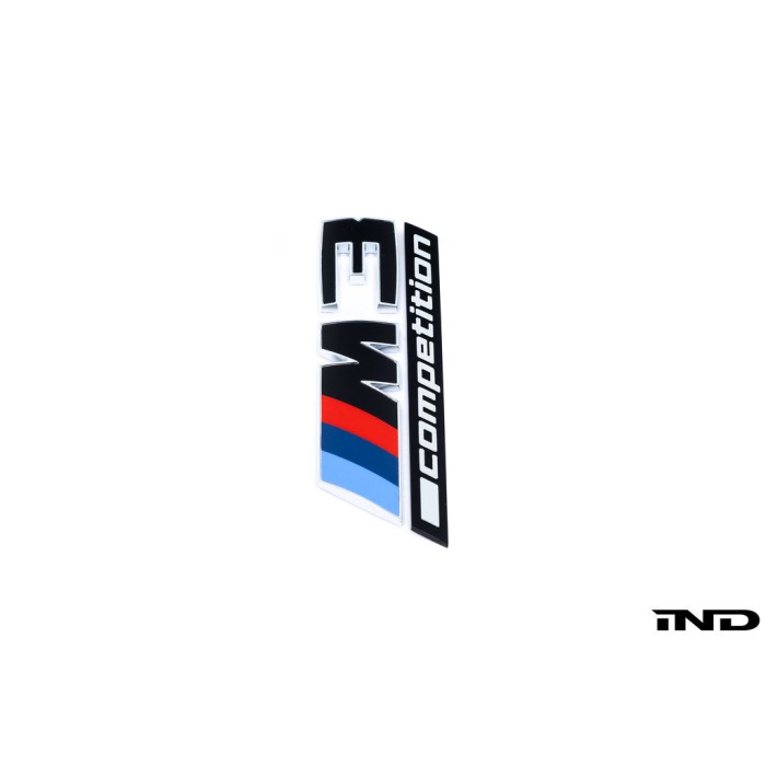 BMW G80 M3 LCI Competition Black Trunk Emblem