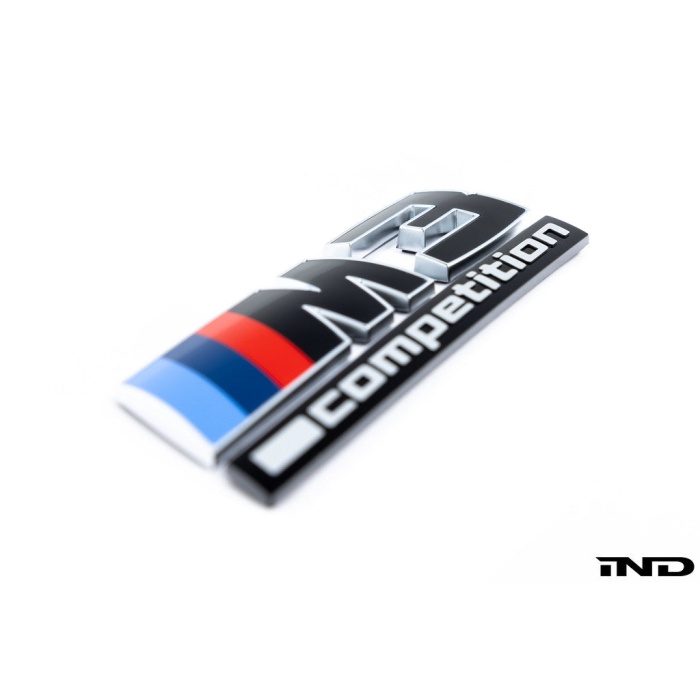 BMW G80 M3 LCI Competition Black Trunk Emblem