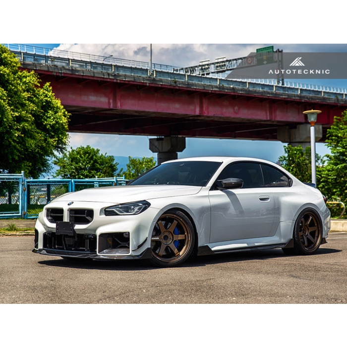 AutoTecknic G87 M2 Dry Carbon Podium Front Lip Set