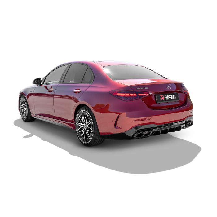 Akrapovic W206 / S206 AMG C63 / C43 Titanium Exhaust System - Slip-On Line