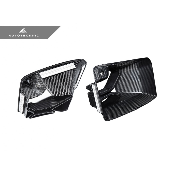 AutoTecknic G87 M2 Dry Carbon Podium Front Bumper Lower Vent Set