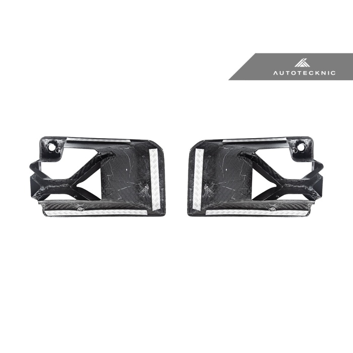 AutoTecknic G87 M2 Dry Carbon Podium Front Bumper Lower Vent Set