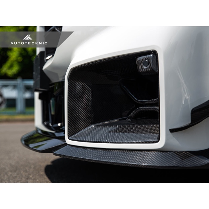 AutoTecknic G87 M2 Dry Carbon Podium Front Bumper Lower Vent Set