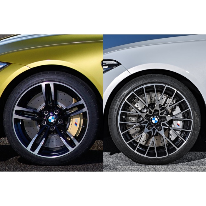 Fall-Line Motorsports E9X M3 / E82 1M Carbon Ceramic Caliper Bracket Set