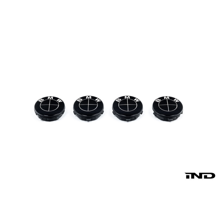 IND Black Series Floating Wheel Center Cap Set - 68mm