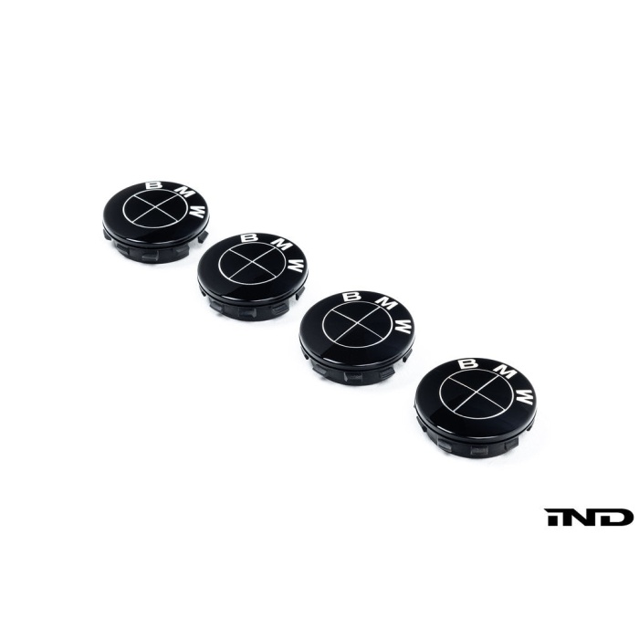 IND Black Series Floating Wheel Center Cap Set - 68mm