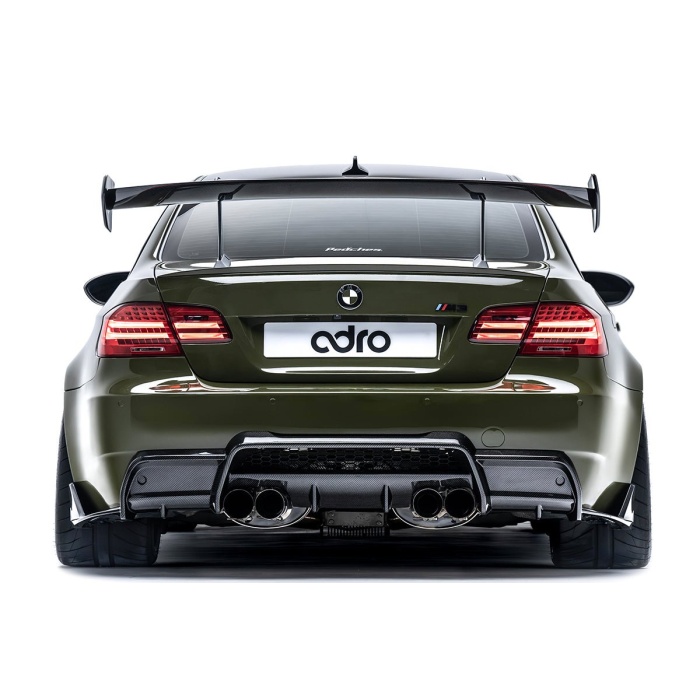 ADRO E92 M3 AT-R1 Carbon Swan Neck GT Wing