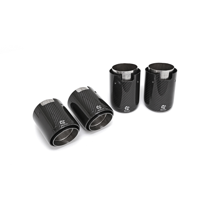 3D Design F8X M2 / M3 / M4 Carbon Exhaust Tip Set
