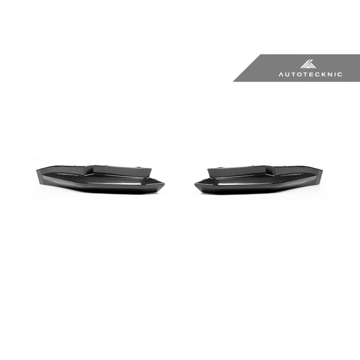 AutoTecknic G8X M3 / M4 Dry Carbon OEM-Spec Rear Splitter Set