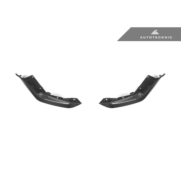 AutoTecknic G8X M3 / M4 Dry Carbon OEM-Spec Rear Splitter Set