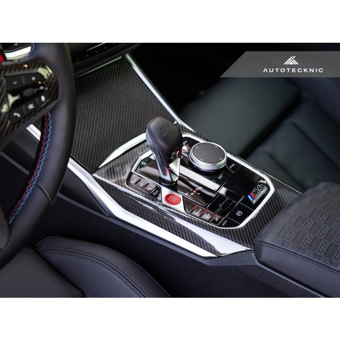 AutoTecknic G8X M3 / M4 Pre-LCI Dry Carbon Fiber Interior Trim - LHD