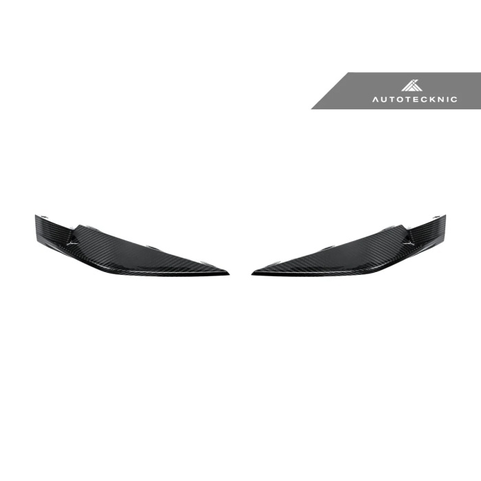 AutoTecknic G8X M3 / M4 Dry Carbon Front Aero Splitter Set