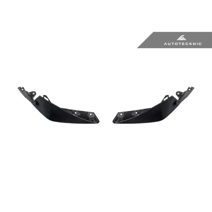 AutoTecknic G8X M3 / M4 Dry Carbon Front Aero Splitter Set